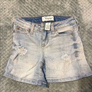 Rewash Light Blue Denim Women's Shorts